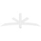 Ekena Millwork Alberta Architectural Grade PVC Gable Bracket, 72"W x 24"H x 4"D x 4"F, 8/12 Pitch GBP072X24X0404ALB00 - alternate 4